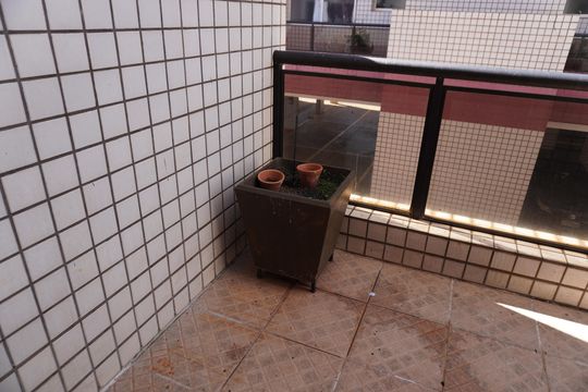 Sacada de apartamento à venda com 3 quartos, 114m² em Cariobinha, Americana