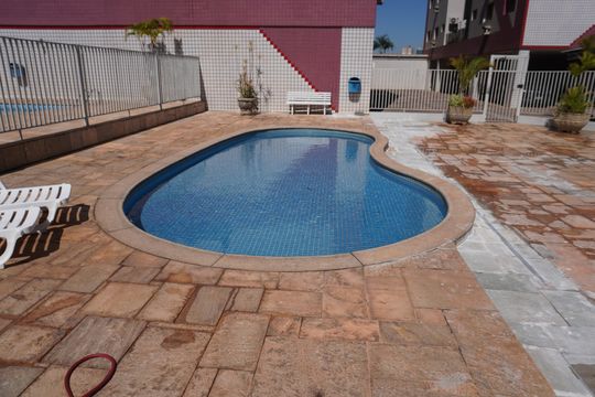 Área comum - Piscina de apartamento à venda com 3 quartos, 114m² em Cariobinha, Americana