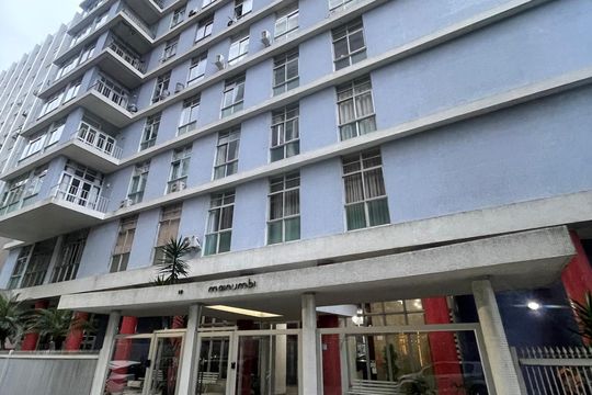 Fachada do Prédio de apartamento para alugar com 2 quartos, 100m² em Itararé, São Vicente