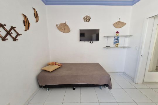 Sala de apartamento para alugar com 1 quarto, 45m² em São Bento, Cabo Frio