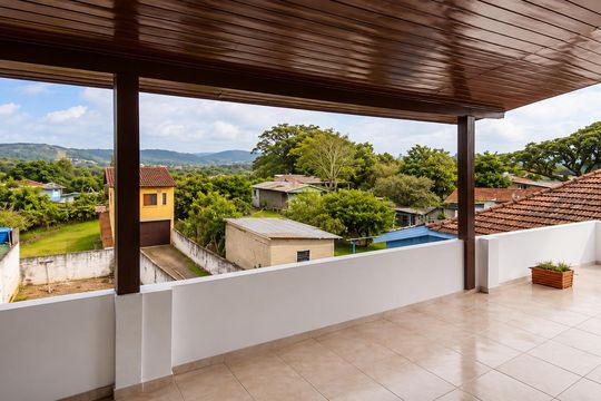 Área externa de casa para alugar com 4 quartos, 200m² em Lomba do Pinheiro, Porto Alegre