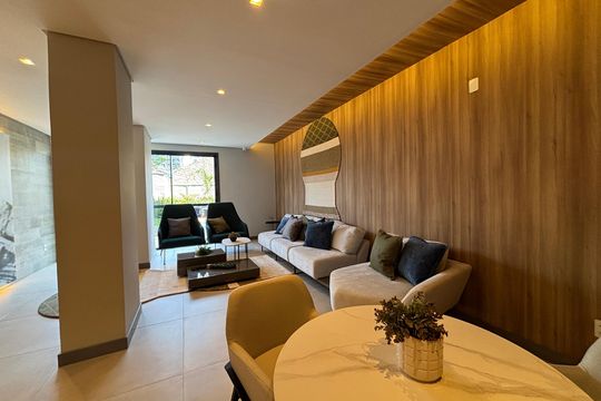 Área comum de kitnet/studio para alugar com 1 quarto, 26m² em Pinheiros, São Paulo