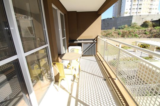Sacada de apartamento para alugar com 1 quarto, 38m² em Centro, São José dos Campos