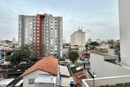 Vista da Sala de apartamento para alugar com 1 quarto, 35m² em Vila Mira, São Paulo