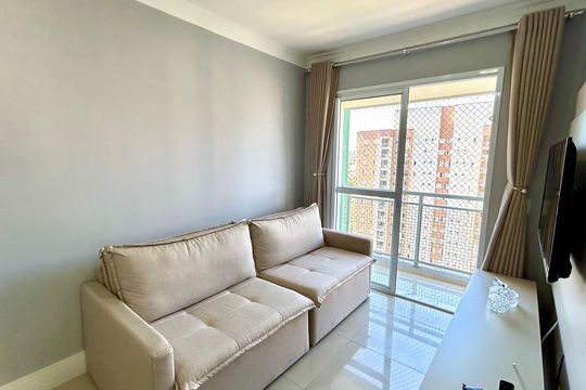 Sala de apartamento à venda com 2 quartos, 49m² em Jardim Flor da Montanha, Guarulhos