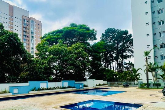 Área comum - Piscina de apartamento à venda com 2 quartos, 49m² em Jardim Flor da Montanha, Guarulhos