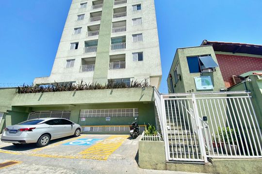 Fachada de apartamento à venda com 2 quartos, 56m² em Vila Alto de Santo Andre, Santo André