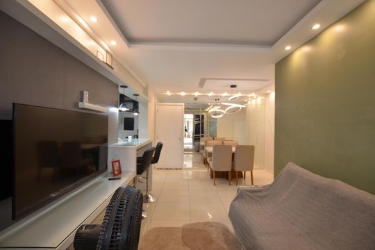 Sala de apartamento para alugar com 2 quartos, 64m² em Praça Seca, Rio de Janeiro
