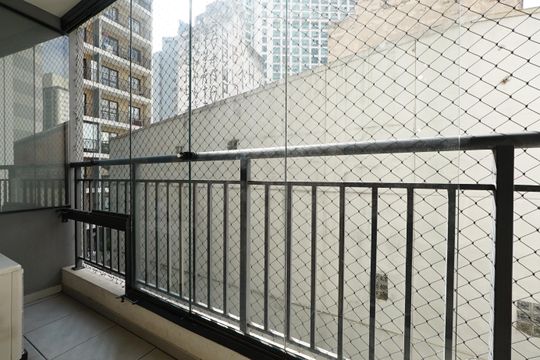 Varanda de kitnet/studio à venda com 1 quarto, 28m² em Liberdade, São Paulo