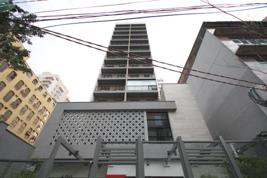 Fachada de kitnet/studio à venda com 1 quarto, 28m² em Liberdade, São Paulo
