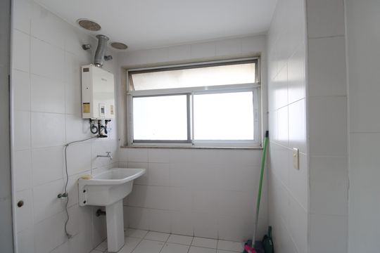 Área de serviço  de apartamento à venda com 3 quartos, 112m² em Barra Olímpica, Rio de Janeiro