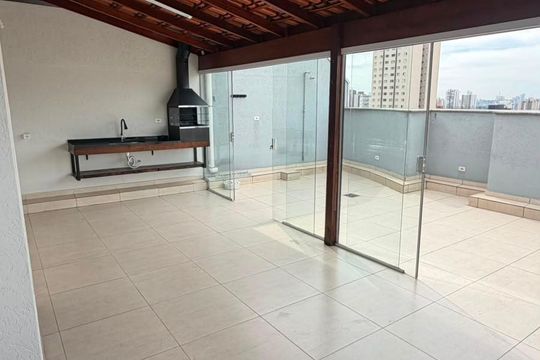 Área externa de apartamento à venda com 3 quartos, 182m² em Santa Maria, São Caetano do Sul