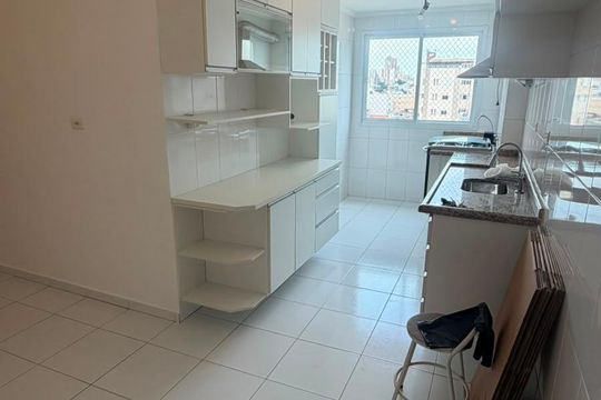 Cozinha de apartamento à venda com 3 quartos, 182m² em Santa Maria, São Caetano do Sul
