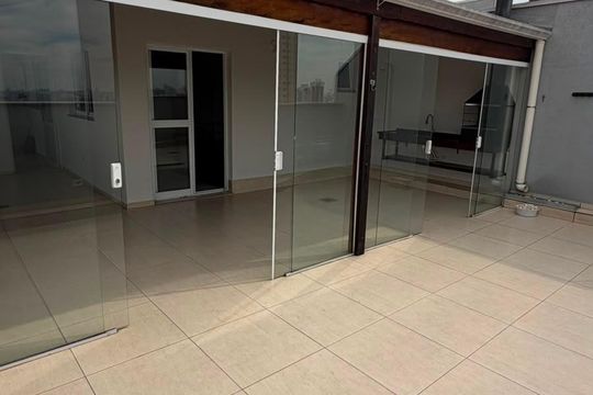 Área externa de apartamento à venda com 3 quartos, 182m² em Santa Maria, São Caetano do Sul