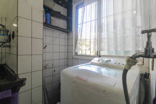 Área de serviço de apartamento à venda com 2 quartos, 47m² em Jardim Dona Sinha, São Paulo