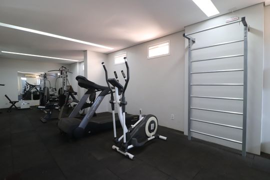 Área comum - Academia de apartamento para alugar com 3 quartos, 130m² em Nossa Senhora Aparecida, Uberlândia