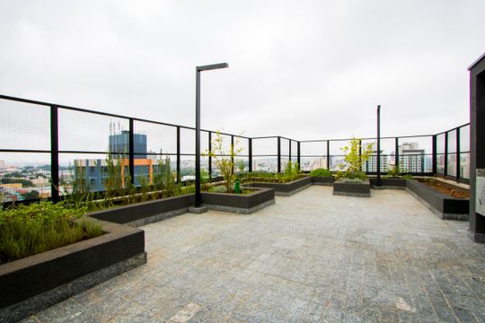 Área comum de apartamento para alugar com 1 quarto, 47m² em Campestre, Santo André