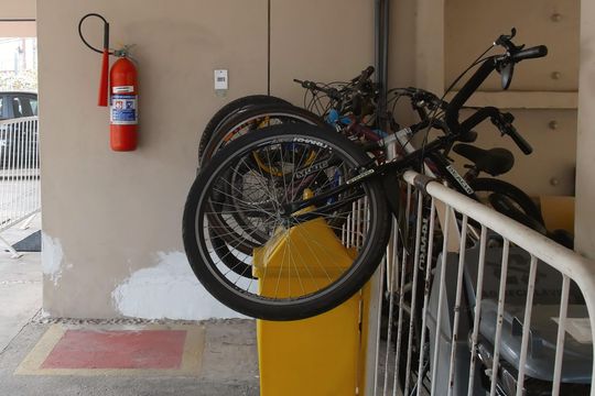 bicicletário de apartamento para alugar com 2 quartos, 42m² em Pedreira, São Paulo