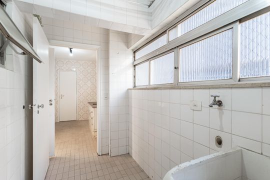 Área de Serviço de apartamento para alugar com 2 quartos, 75m² em Vila Olímpia, São Paulo