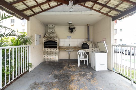 Área comum - Churrasqueira de apartamento para alugar com 2 quartos, 48m² em Praça Seca, Rio de Janeiro