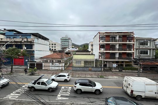 Vista da Sala de apartamento à venda com 3 quartos, 92m² em Vila Valqueire, Rio de Janeiro