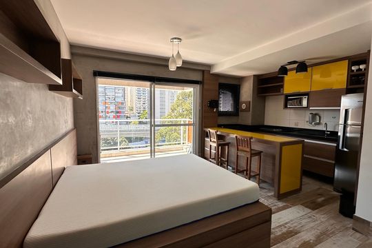 Kitnet/Studio para alugar com 1 quarto, 38m² em Brooklin, São Paulo