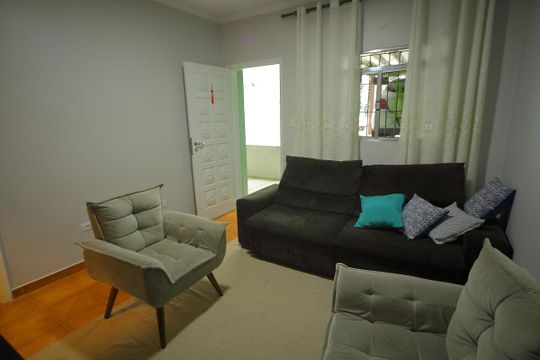 Sala de casa para alugar com 3 quartos, 151m² em Baeta Neves, São Bernardo do Campo