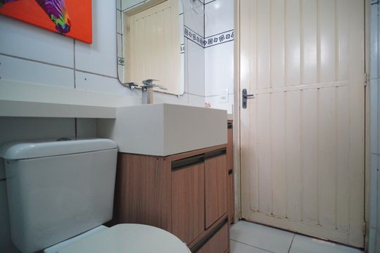 Banheiro de apartamento para alugar com 2 quartos, 62m² em São Borja, São Leopoldo