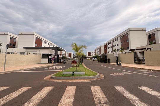Fachada de apartamento para alugar com 2 quartos, 45m² em Adelino Simioni, Ribeirão Preto