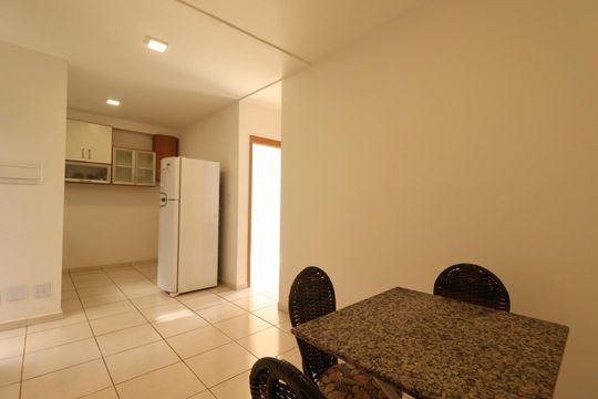 Sala de apartamento para alugar com 2 quartos, 45m² em Adelino Simioni, Ribeirão Preto