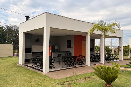 Área comum - Churrasqueira de apartamento para alugar com 2 quartos, 45m² em Adelino Simioni, Ribeirão Preto