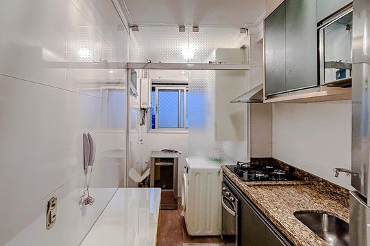 Cozinha de apartamento à venda com 3 quartos, 63m² em Tatuapé, São Paulo
