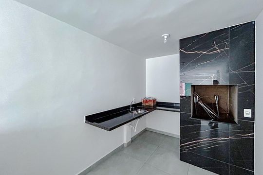 Área comum - Churrasqueira de apartamento para alugar com 1 quarto, 33m² em Vila Carrão, São Paulo
