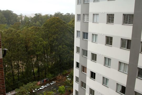 Vista da Sacada de apartamento para alugar com 2 quartos, 40m² em Usina Piratininga, São Paulo