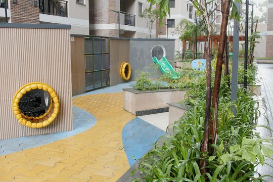 Área comum - Playground de apartamento para alugar com 2 quartos, 40m² em Usina Piratininga, São Paulo