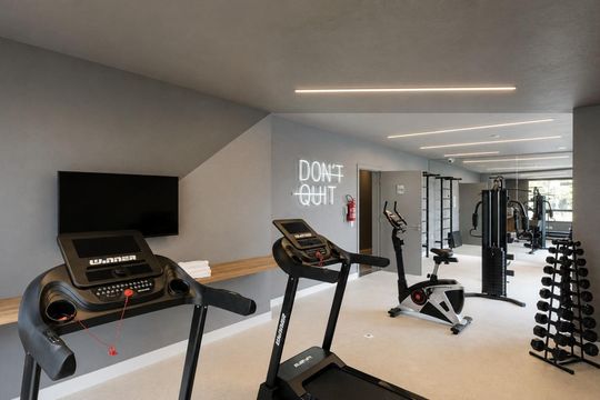 Área comum - Academia de apartamento à venda com 3 quartos, 81m² em Petrópolis, Porto Alegre