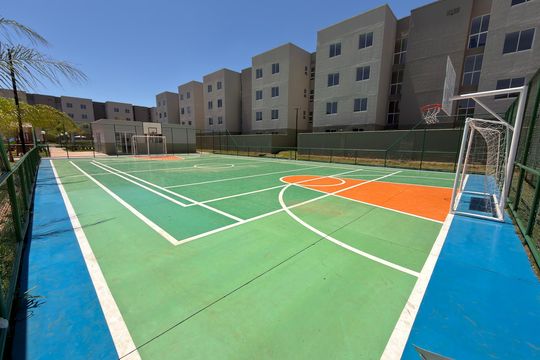 Área comum de apartamento para alugar com 2 quartos, 45m² em Sol Nascente, Brasília