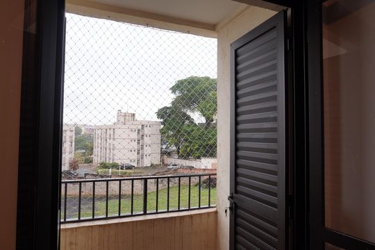Quarto 1 - Sacada de apartamento para alugar com 2 quartos, 70m² em Parque Arnold Schimidt, São Carlos