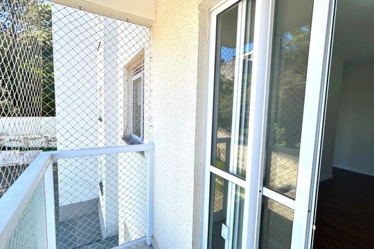 Varanda da Sala de apartamento para alugar com 2 quartos, 46m² em Vila Nova Bonsucesso, Guarulhos