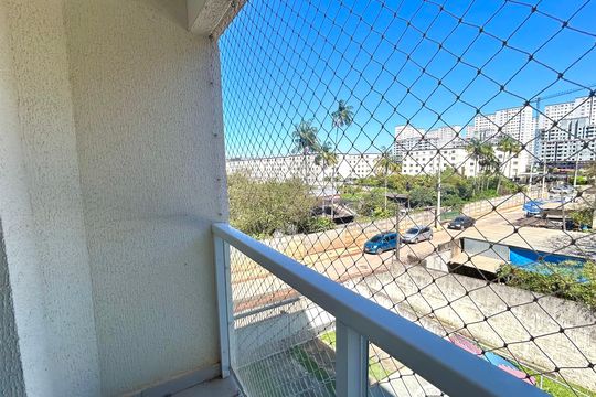Varanda da Sala de apartamento para alugar com 2 quartos, 46m² em Vila Nova Bonsucesso, Guarulhos