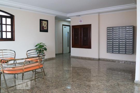 Área comum - Hall de apartamento para alugar com 2 quartos, 65m² em Rudge Ramos, São Bernardo do Campo