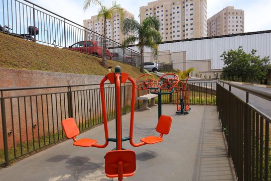 Área comum - Área fitness externa de apartamento à venda com 2 quartos, 42m² em Colônia (zona Leste), São Paulo
