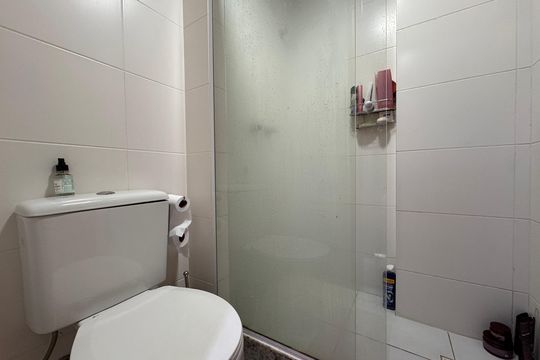  Banheiro Social de apartamento à venda com 1 quarto, 70m² em Recreio dos Bandeirantes, Rio de Janeiro