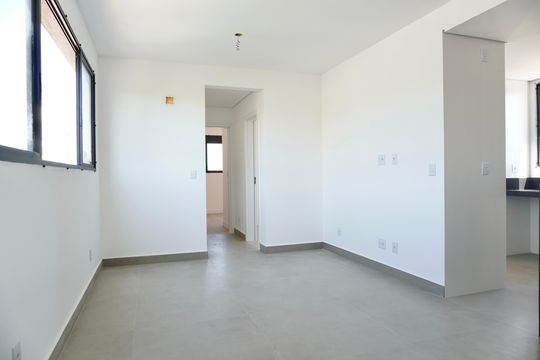 Sala de apartamento à venda com 2 quartos, 64m² em Calafate, Belo Horizonte