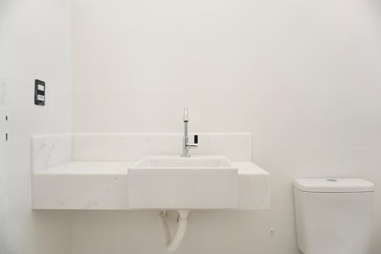 Suíte - Banheiro de apartamento à venda com 3 quartos, 117m² em Calafate, Belo Horizonte