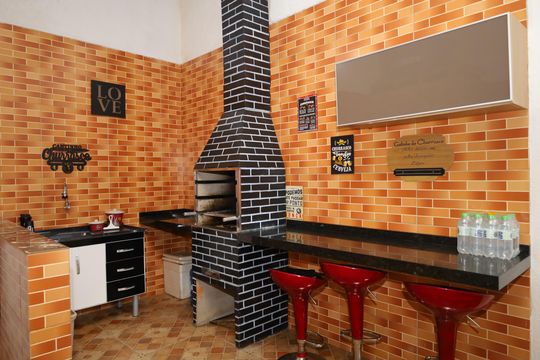 Cozinha de casa para alugar com 3 quartos, 100m² em Conjunto Habitacional Sitio Conceicao, São Paulo