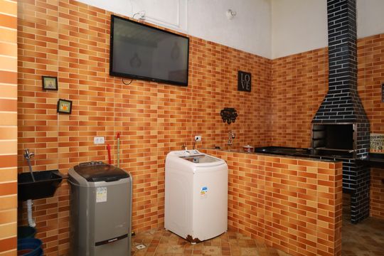 Área de Serviço de casa para alugar com 3 quartos, 100m² em Conjunto Habitacional Sitio Conceicao, São Paulo