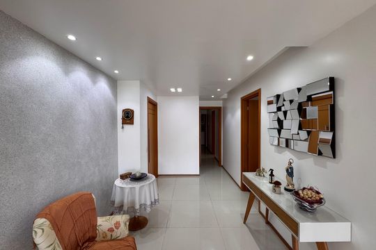 Sala de apartamento à venda com 3 quartos, 172m² em Recreio dos Bandeirantes, Rio de Janeiro