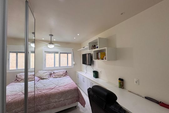 Suíte 1 de apartamento à venda com 3 quartos, 172m² em Recreio dos Bandeirantes, Rio de Janeiro
