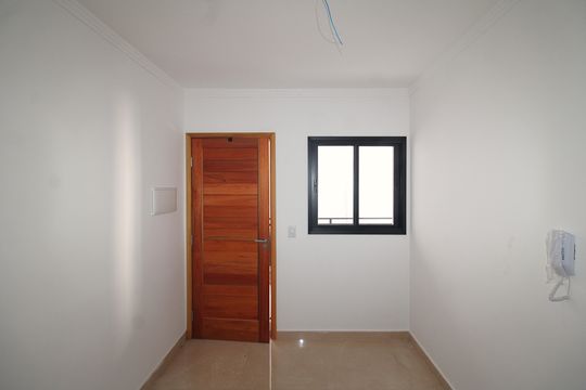 Sala / Cozinha de apartamento à venda com 2 quartos, 40m² em Jardim São Paulo, São Paulo